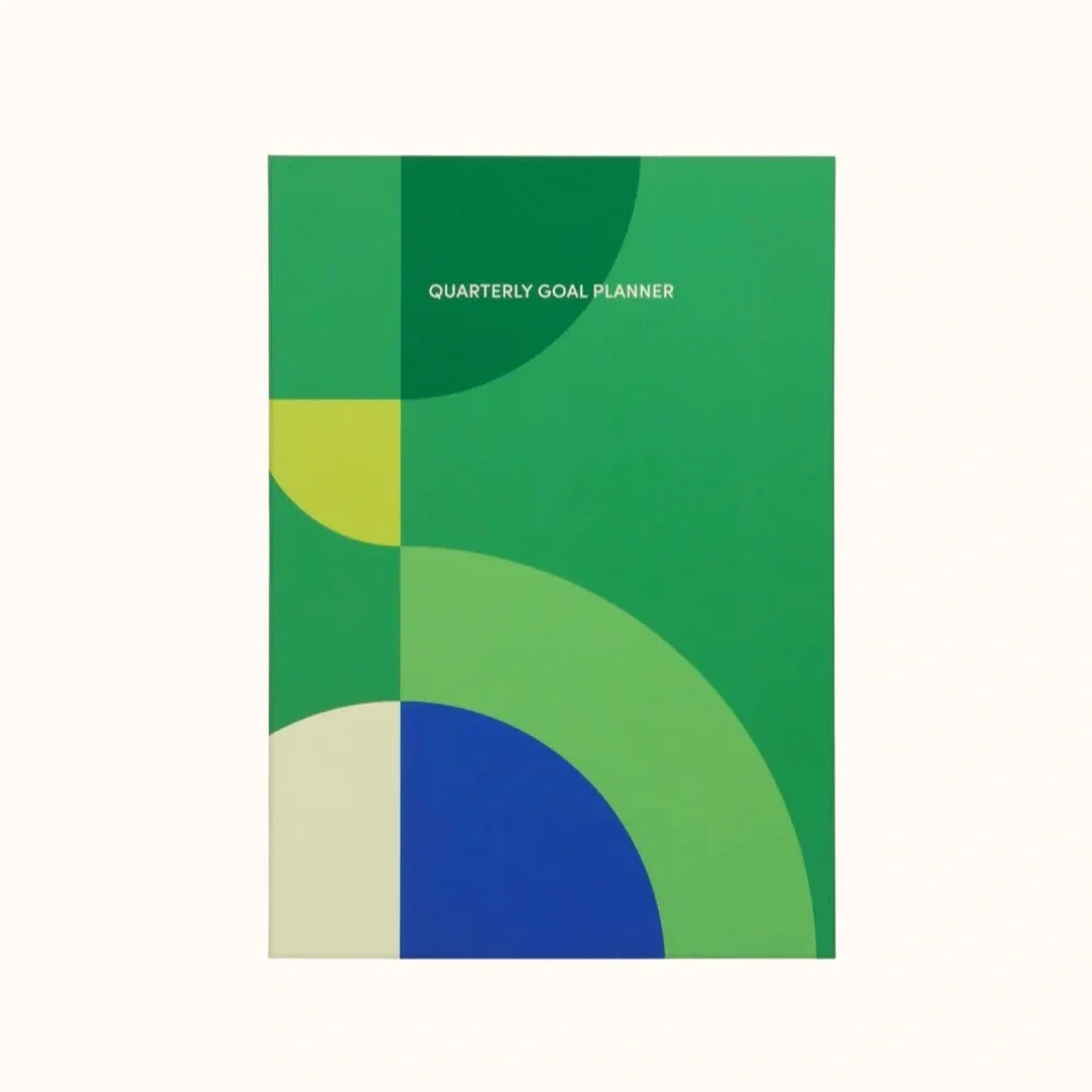 Poketo Quarterly Goal Planner - Green